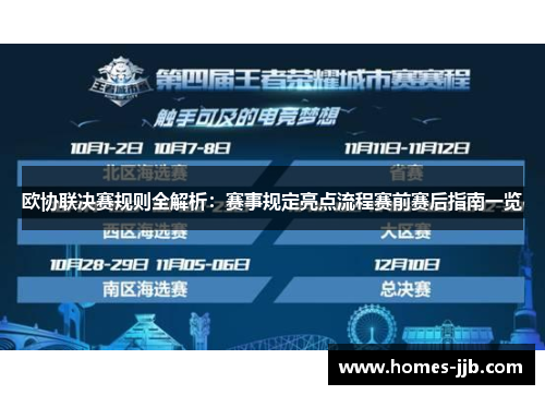 欧协联决赛规则全解析：赛事规定亮点流程赛前赛后指南一览