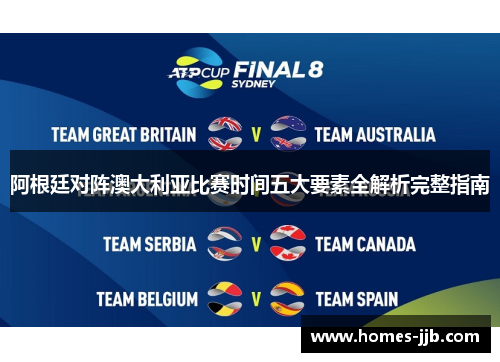 阿根廷对阵澳大利亚比赛时间五大要素全解析完整指南